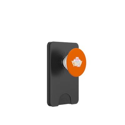 Baño cerdo animal mascota criatura lindo divertido PopSockets PopWallet para MagSafe
