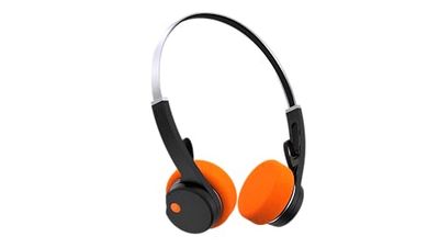 MONDO Freestyle On-Ear Bluetooth Headphones, Noir