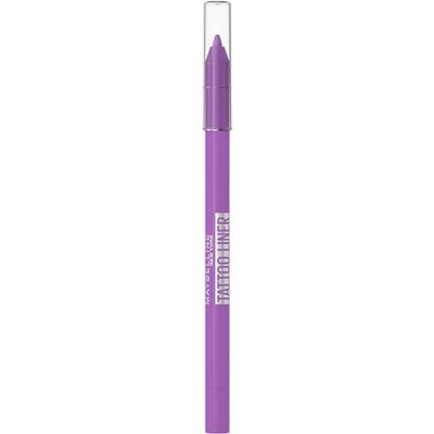 Maybelline New York Tattoo Eye Liner Longlasting Quick Drying Eyeliner Gel Pencil Purple Pop