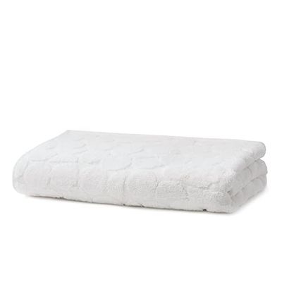 Fusion - Ingo - Serviette de Bain 100% Coton - 70x130cm en Blanc