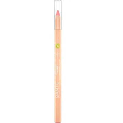 Sante Naturkosmetik Soft Mineral Lipliner 01 Gentle Rose, matita per contorno labbra, consistenza morbida, 1, 14 g