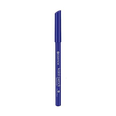 essence Cosmetics kajal pencil, nr 30 Classic Blue, blå, definierande, långvarig, färgintensiv, matt, vegansk, mikroplastpartiklar, fri från nanopartiklar (1 g)