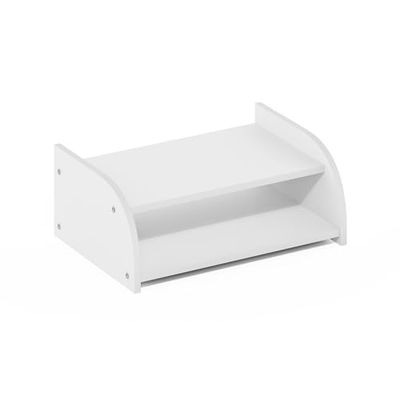 Furinno Classic 2-Tier Desk Top Organizer, Wit