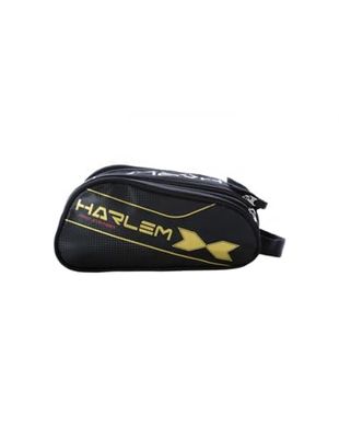 HARLEM PADEL Pro Edition Toilettas voor volwassenen, uniseks, zwart/goud, eenheidsmaat