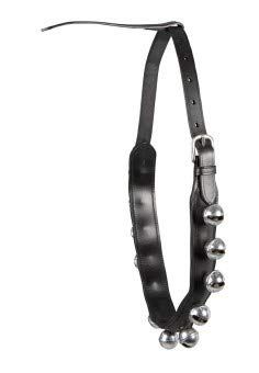Pelle della Campana Strang Come Collana Cinghia, Nero