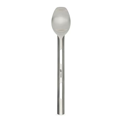 Esbit Cucchiaio lungo | titanio | senza BPA | peso ultraleggero | campeggio, zaino in spalla, sport | cucina all'aperto | extra lungo