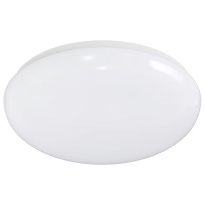 Plafoniera LED da 24 W con temperatura di colore di 3000 K, ideale per illuminare spazi con luce calda ed efficiente case e uffici.