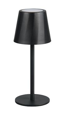 Reality Leuchten Diaz R55961132 - Lampada da tavolo a LED, con LED da 1,6 Watt, colore: Nero opaco