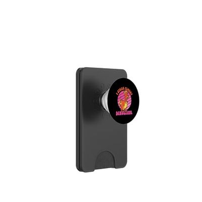 I Speak Fluent Dinosaur PopSockets PopWallet for MagSafe