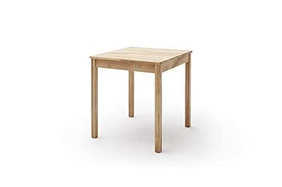 Robas Lund Alfons Mesa de Madera Maciza, Roble Salvaje, Tisch 70x50 cm