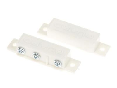 Velleman Contacto magnético para janelas e portas, contra ladrões e intrusos, nc/não, alojamento em ABS, branco