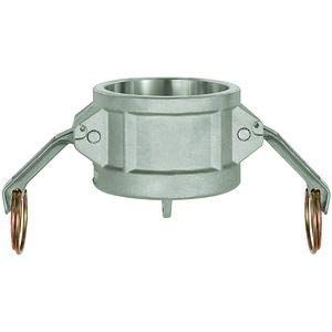 RIEGLER 108052-1115.114 - Tappo di chiusura Kamlok, tipo DC, in alluminio, BG 1 1/4, per spina Ø 45, 1 pz