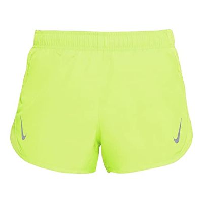 Nike DD5935-736 W NK Fast DF Tempo Short Pantaloncini Donna -736 Lemon/Reflective Silver Taglia L