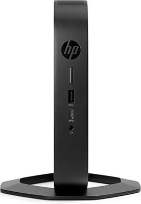 HP t540 - Client léger - USFF - 1 x Ryzen Embedded R1305G / 1.5 GHz - RAM 8 Go - Flash 32 Go - eMMC - Radeon Vega 3-1GbE, Wi-FI 6 - WiFi : Bluetooth 5.0, 802.11a/b/g/n/AC/AX - Noir