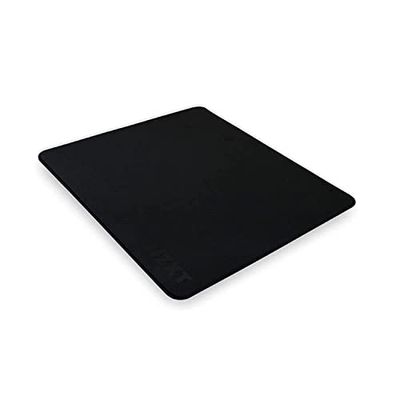 NZXT Mouse Pad MMP400 - MM-SMSSP-BL - 410MM X 350MM - Revestimiento resistente a las manchas - Superficie de baja fricción - Superficie suave y lisa - Base de goma antideslizante - Negro