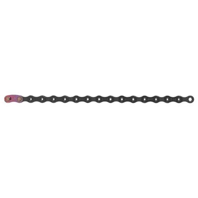 SRAM CADENA EAGLE PCXX1 126 ESLABONES PWR.LOCK 12V. NEG, svart