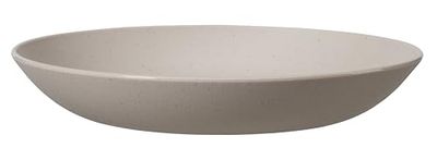 GastroMax Plate 17,5 cm BIO | Grey | Picnics, Camping, BBQ's, Poolside, Indoor/Outdoor Use | Heat Resistant | Food Approved and BPA Free | Dishwasher and Microwave Safe | L18 x W18 x H3 cm