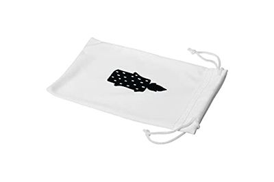 Bonamaison Imprimé Numériquement Lunettes Étui avec Cordon de Serrage, 100% Coton, Sac Lunettes, Pochette à Lunettes, 1 Pièce, Taille: 11x19 Cm