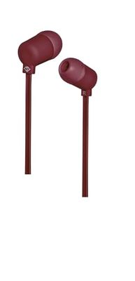 Mysound Meliconi Speak Fluo Dark Red Type-C słuchawki douszne czerwony bordowy