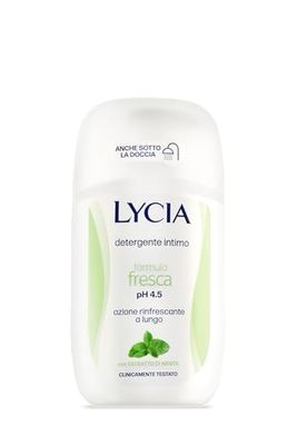 Lycia - Detergente Intimo Formula Fresca, pH 4.5, Azione Rinfrescante, 200 ml