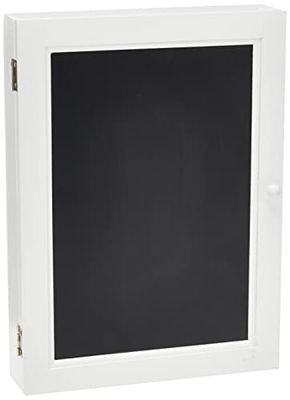 Zeller 15124 Pizarra, MDF, Negro, 22 x 5 x 30 cm