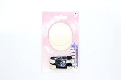 Aurore Beauté - Sponge Kit: 2 Foundation Sponges + 4 Eye Shadow Foam Applicators