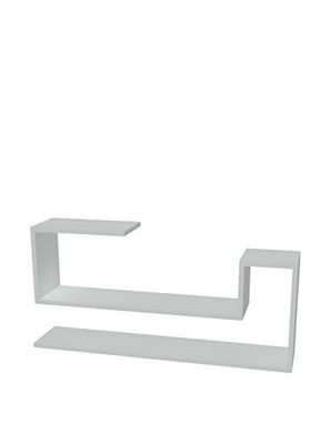 Minar by Homemania Hylla, Airy hylla, Vit