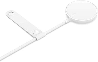 Belkin MagSafe Charger, Magnetic Wireless Phone Charging Pad (For iPhone 14, 13 and 12 Series and Other MagSafe Enabled Devices, Power Adaptor Not Included) - White