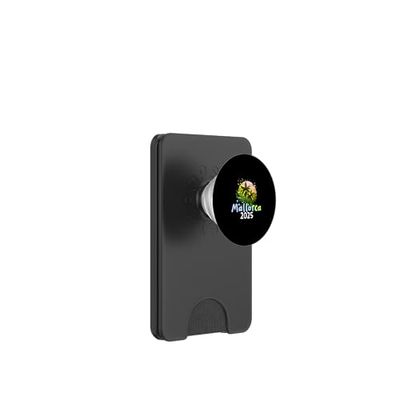 Mallorca 2025 | Equipo de vacaciones colorido PopSockets PopWallet para MagSafe
