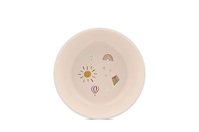 Mepal Children’s Bowl Mio, Children’s Tableware, Suitable as Porridge, Yoghurt Bowl & Soup Bowl, Microwave Safe & Dishwasher Safe, BPA-Free, 300 ml, Sunshine & Rainbow