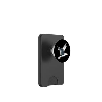 Gaviota Playa Mar del Norte Mar Báltico Gaviota Argéntea PopSockets PopWallet para MagSafe