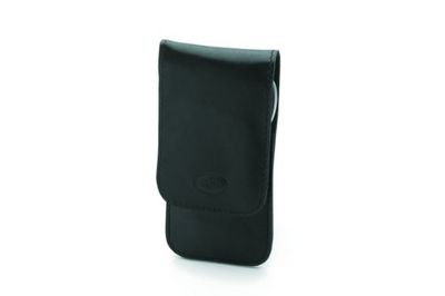 Pfeilring - Étui de manucure, cuir nappa - 3 pièces - Inox - Noir