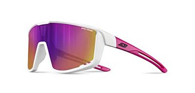 Julbo Fury zonnebril voor heren, wit glanzend/roze, One size