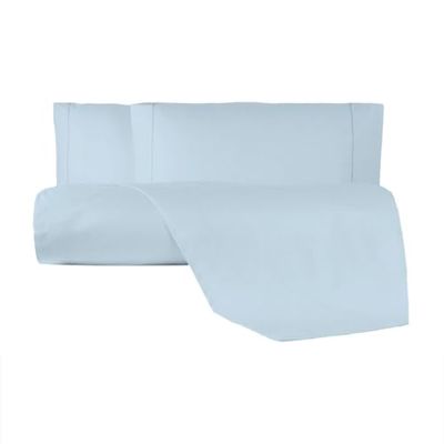 Giovanni Dolcinotti | Double Duvet Cover Set, 100% Cotton, Made in Italy – Duvet Cover 250 x 200 cm + 2 Pillowcases 50 x 80 cm – Sky – Toronto Model
