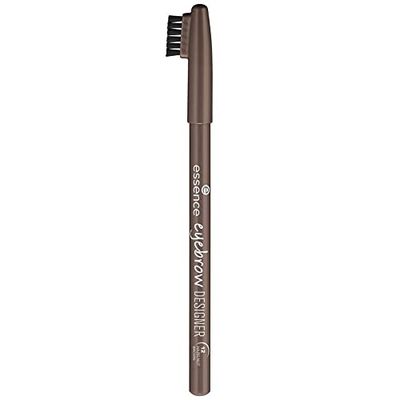 essence eyebrow designer, ögonpencil, ögonbrynspenna, nr 12 hazelnut brun, definierande, naturlig, vegansk, mikroplastpartiklar fri, nanopartiklarfri (1 g)