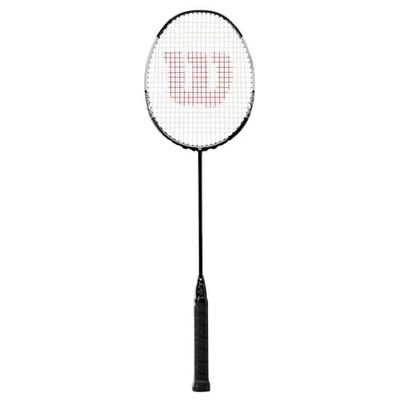 Wilson Blaze - Racchetta da badminton unisex, per adulti, colore nero/grigio, 4