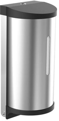 emco System 2 Distributeur de désinfectant à Montage Mural ou sur Pied - Distributeur de désinfectant contrôlé par capteur idéal pour Savon Liquide et Gel désinfectant - Colonne de désinfection