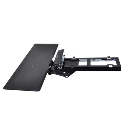 ERGOTRON Neo-Flex underbord tangentbord svängarm svart upp till 1,4 kg. Höjs upp till 15 cm lutar upp till 15 grader