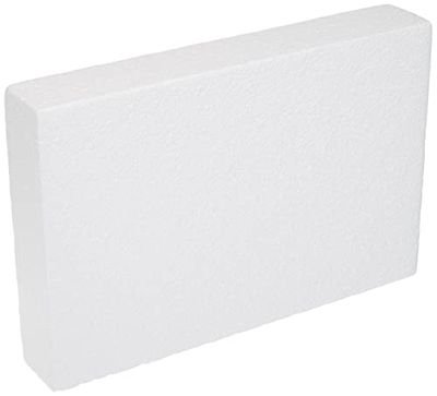 Decora 0173926 Rettangolo, Bianco, 20 X 30 X H 5 CM