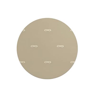 Questo Casa, Stampa Digitale Tondo Tappetino per Mouse, Base Antiscivolo, per Ufficio e Casa, Diametro: 22 Cm