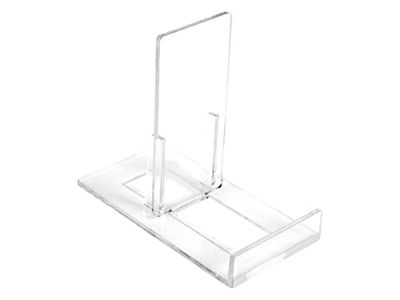 Robe di Casa 7610400 verpakking met 2 schuifregelaars van kunststof, transparant, 13 cm
