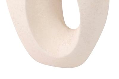 JARRON CERAMICA BLANCO 15x15x31 CM