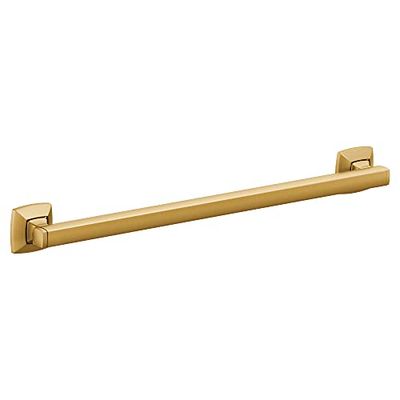 Moen YG5118BG Voss 18" Designer Grab Bar, Brushed Gold