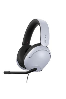 Sony INZONE H3 | Cuffie Gaming, 360 Spatial Sound per Gaming, software Inzone Hub - Bianco Nero