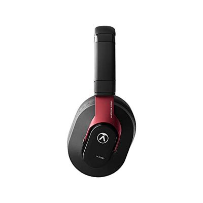 Cuffie Bluetooth Austrian Audio Hi-X25BT, Cuffie professionali senza fili (circumaurali, imbottitura per orecche memory foam, Touch Control, batteria: 30 h, USB-C- e connettore jack), nero/rosso