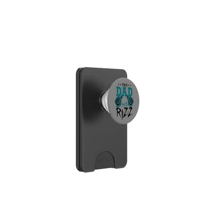 Este papá tiene Rizz Meme divertido Rizzler Día del Padre PopSockets PopWallet para MagSafe