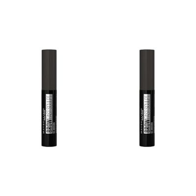 Maybelline Express Brow Fast Sculpt Eyebrow Gel, Shapes and Colours Eyebrows, All Day Hold Mascara, 06 Deep Brown, 0.023 kg (Pack of 2)