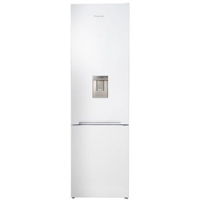 Russell Hobbs Fridge Freezer Freestanding Frost Free with Water Dispener Reversible Door, Adjustable Thermostat & Feet, 70/30 279L, 180cm High, LED Light, 2 Year Guarantee White RH180FFFF551E1WWD