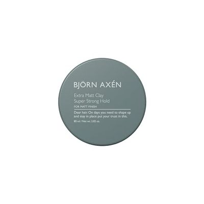 Bjorn Axen Extra Matt Clay Super Strong Hold for Unisex 2.7 oz Clay