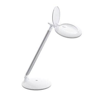Daylight The Company - Halo Go - 2 Brightness Levels, Rechargeable, Portable, Magnifying Lamp, 80+ CRI, Great for Eye-care, Colour temperature: 6,000 K